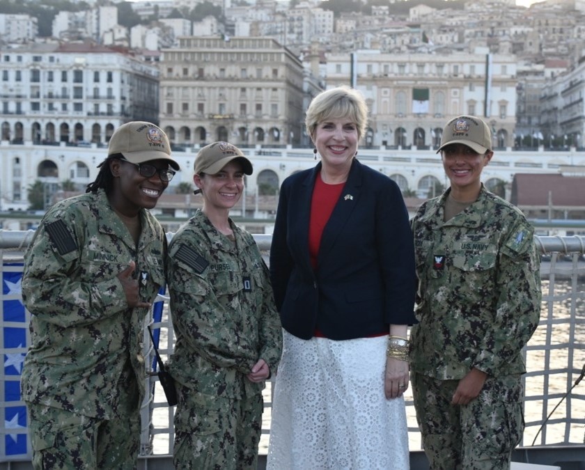 USNS TRENTON CELEBRATES INDEPENDENCE DAY IN ALGERIA