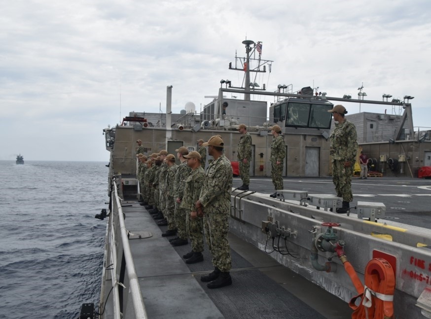 USNS TRENTON CELEBRATES INDEPENDENCE DAY IN ALGERIA