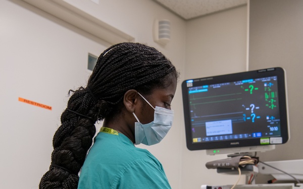 180FW Medics perform a 12-lead EKG