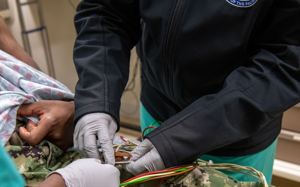 180FW Medics perform a 12-lead EKG