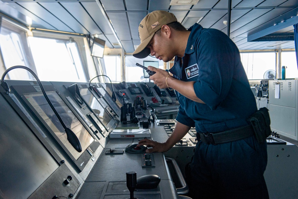 USS Lewis B. Puller Daily Operations