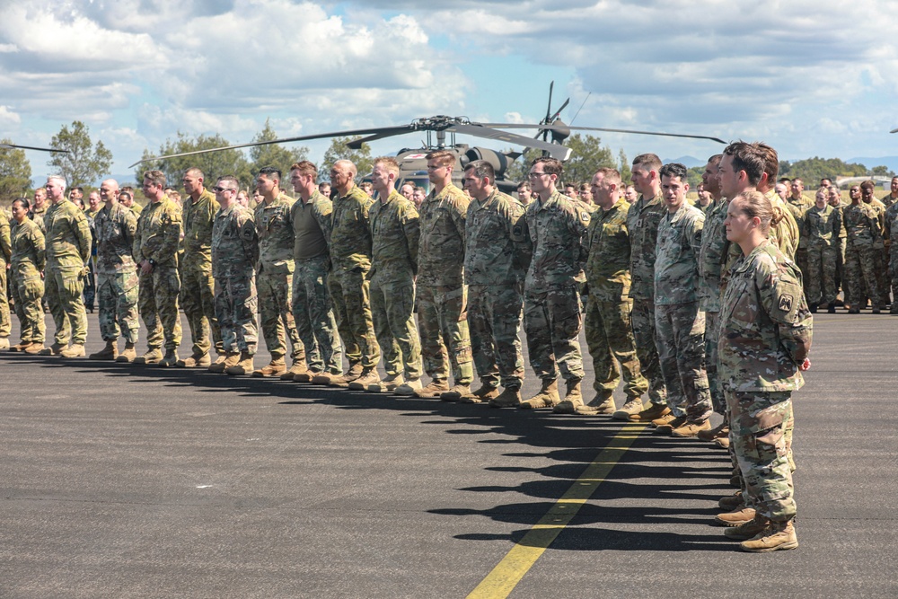 Battle Group Griffin Patching Ceremony
