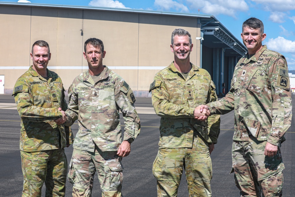 Battle Group Griffin Patching Ceremony