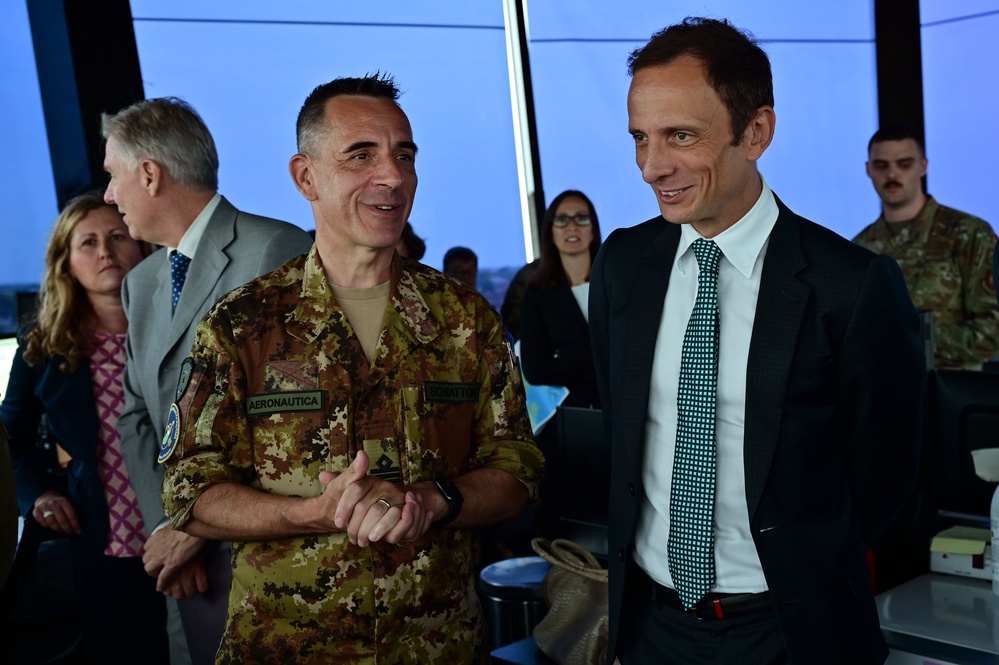 Aviano hosts FVG president and Consul General Milan