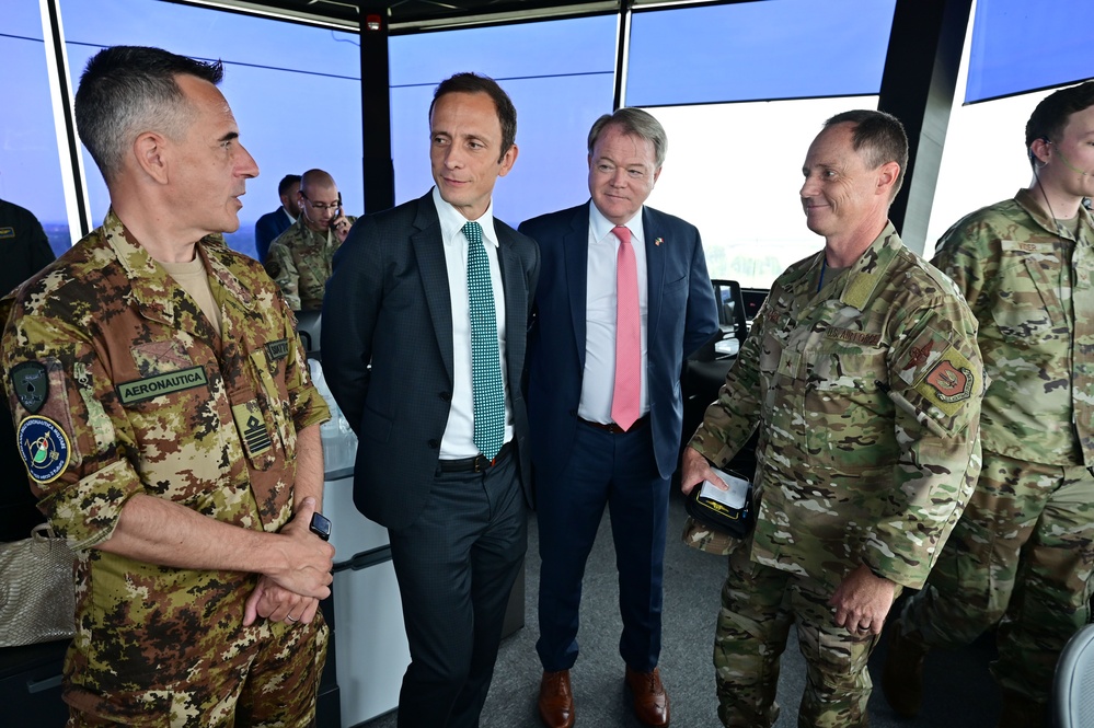 Aviano hosts FVG president and Consul General Milan