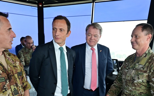 Aviano hosts FVG president and Consul General Milan