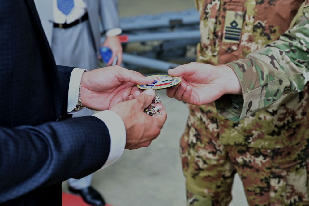 Aviano hosts FVG president and Consul General Milan