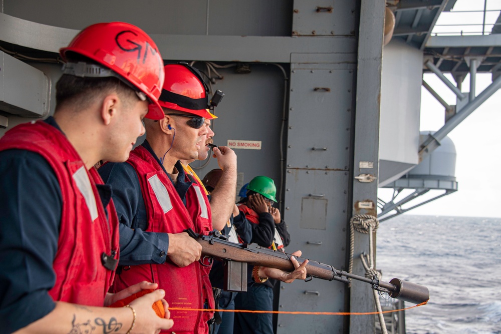 USS America (LHA 6) Conducts Replenishment-at-Sea With USNS Yukon (T-AO 202)