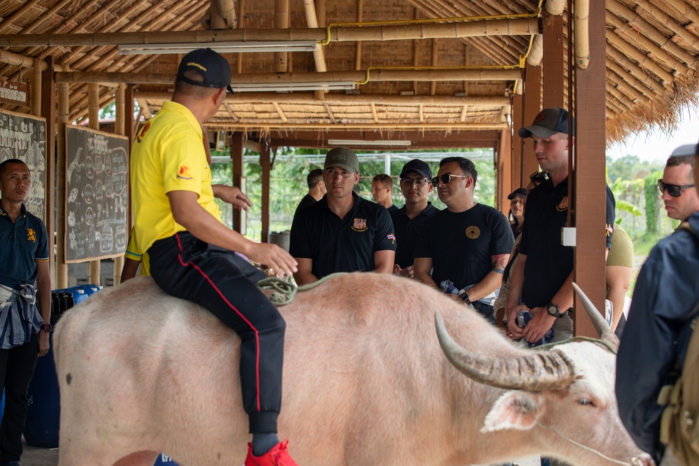 Civil Affairs Soldiers build positive relationships with local Thai population