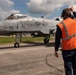 74th Fighter Squadron performs hot-pit refueling