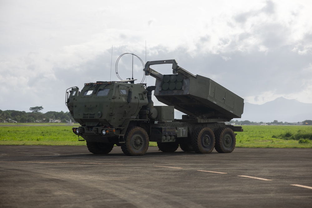 MASA 23: U.S. Marines load M142 High Mobility Artillery Rocket System