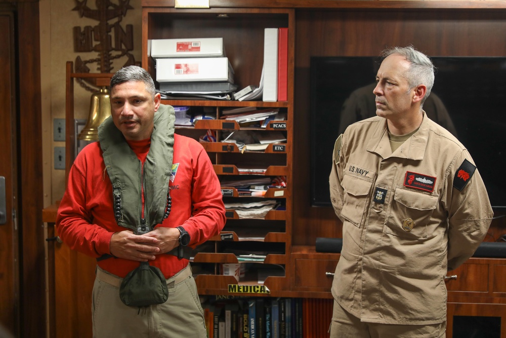 Master Chief Speaks To Chiefs