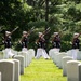 Military Funeral Honors with Funeral Escort are Conducted for U.S. Marine Corps Maj. Gen. Harry Pickett in Section 52