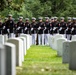 Military Funeral Honors with Funeral Escort are Conducted for U.S. Marine Corps Maj. Gen. Harry Pickett in Section 52