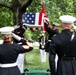 Military Funeral Honors with Funeral Escort are Conducted for U.S. Marine Corps Maj. Gen. Harry Pickett in Section 52