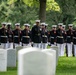 Military Funeral Honors with Funeral Escort are Conducted for U.S. Marine Corps Maj. Gen. Harry Pickett in Section 52