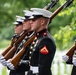 Military Funeral Honors with Funeral Escort are Conducted for U.S. Marine Corps Maj. Gen. Harry Pickett in Section 52