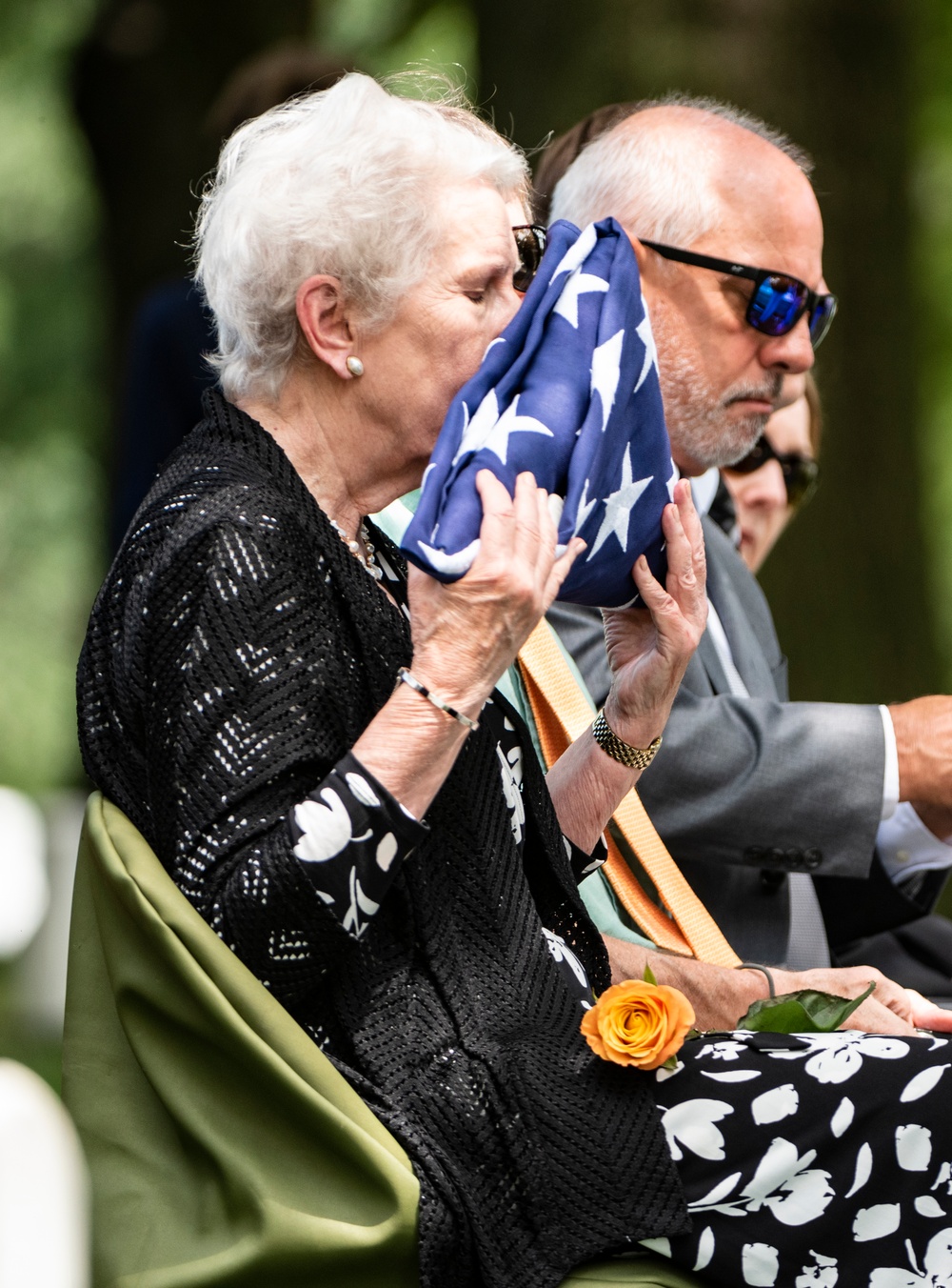 Military Funeral Honors with Funeral Escort are Conducted for U.S. Marine Corps Maj. Gen. Harry Pickett in Section 52