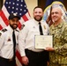 NSAW Recognizes Outstanding Sailors and Civilian, Promotes Police Officers