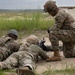 Army Reserve Soldiers fire machine guns