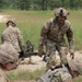 Army Reserve Soldiers fire machine guns