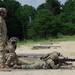 Army Reserve Soldiers fire machine guns