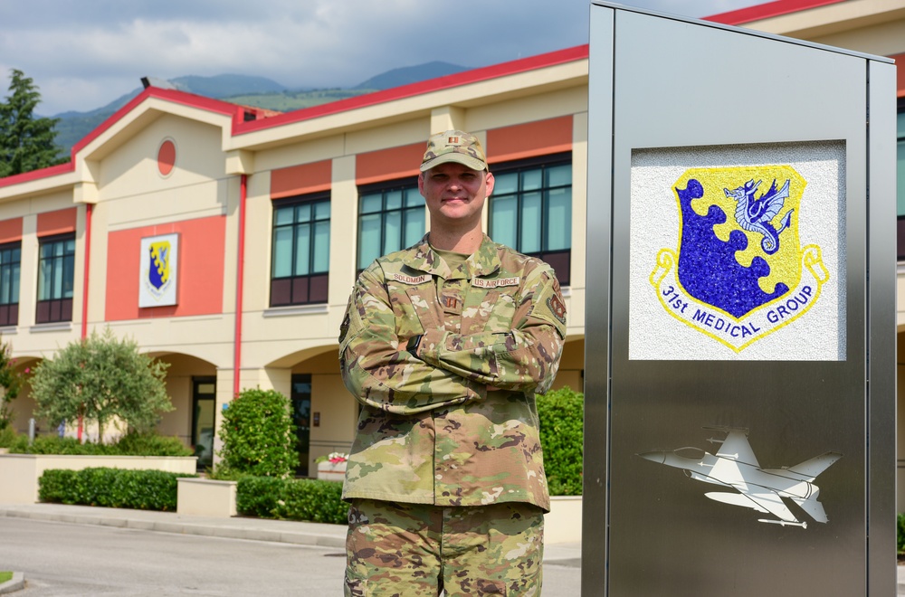 Wyvern Warrior of the Week: Capt. Brandon Solomon, 31st MDG