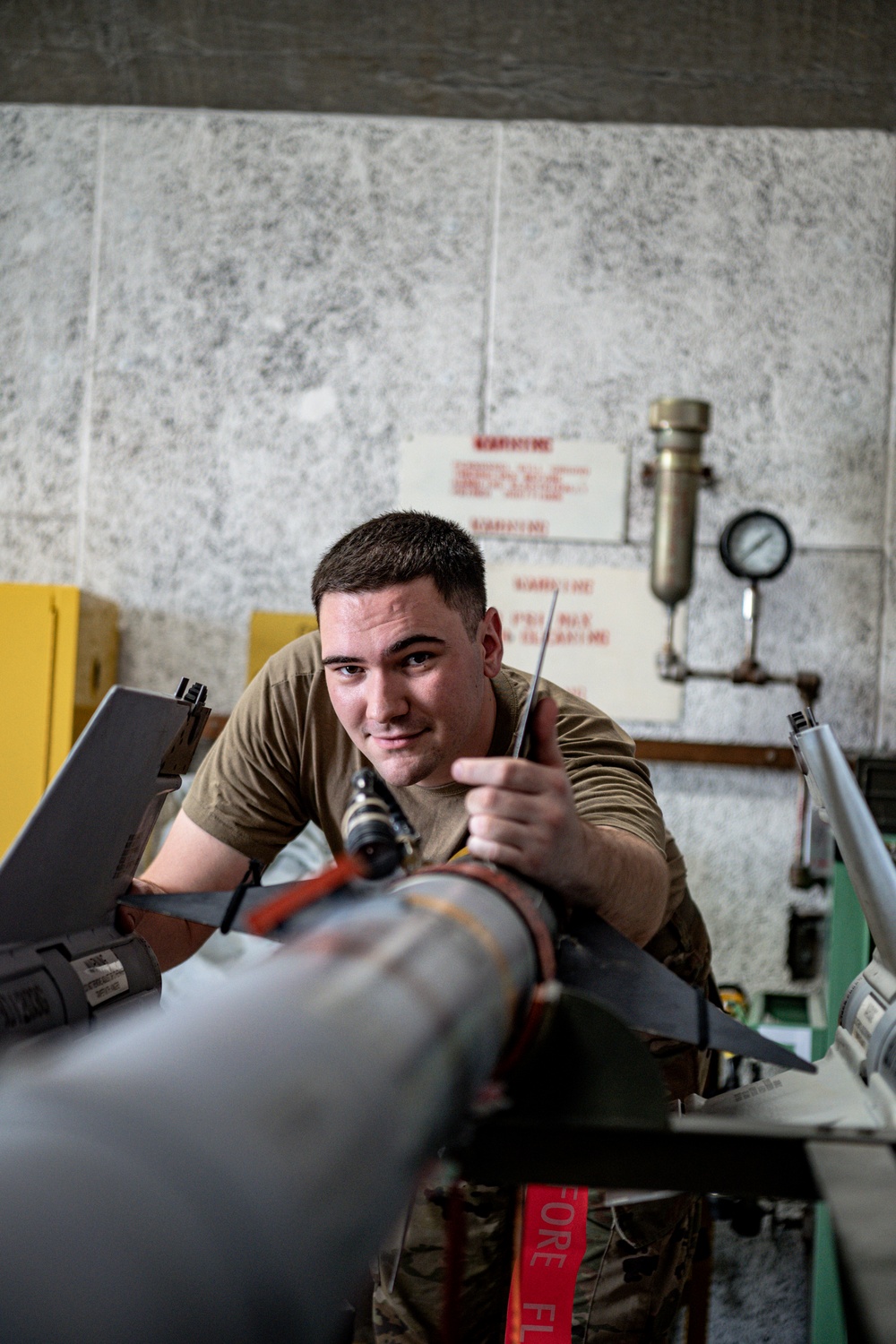 Day in the Life of the 169th MXS Munitions Shop