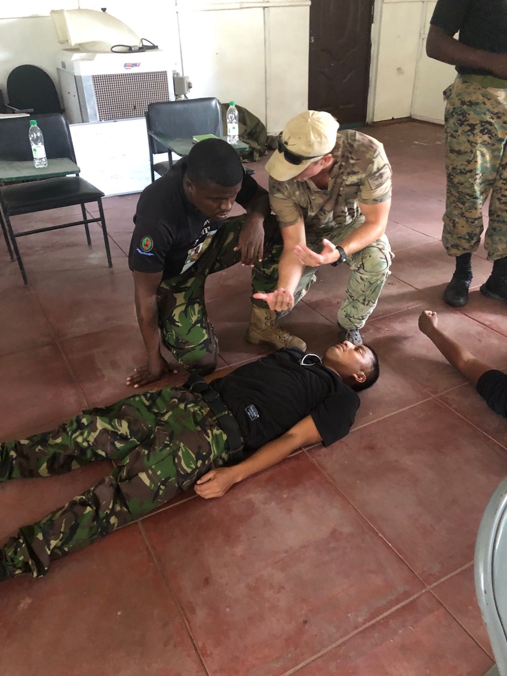 Multinational forces conduct arms training, rehearse small team manuevers for Tradewinds 2023