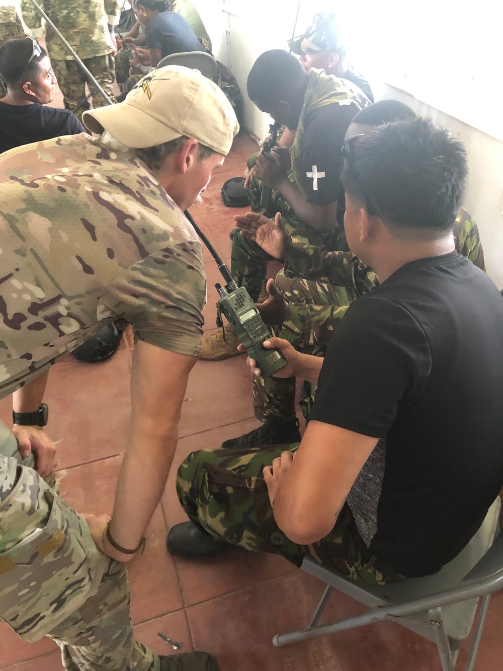 Multinational forces conduct arms training, rehearse small team manuevers for Tradewinds 2023