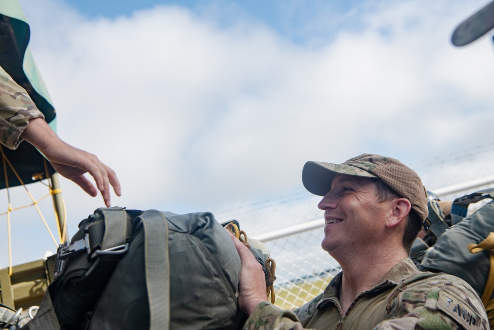 U.S., multinational partners conduct air jump during TRADEWINDS23