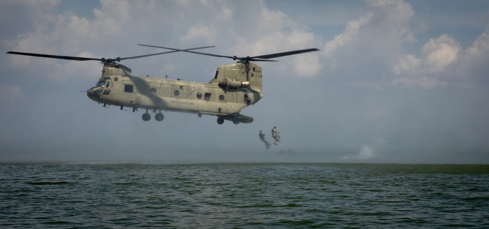 Combat Water Survival Assessment and Helocast Training 2023