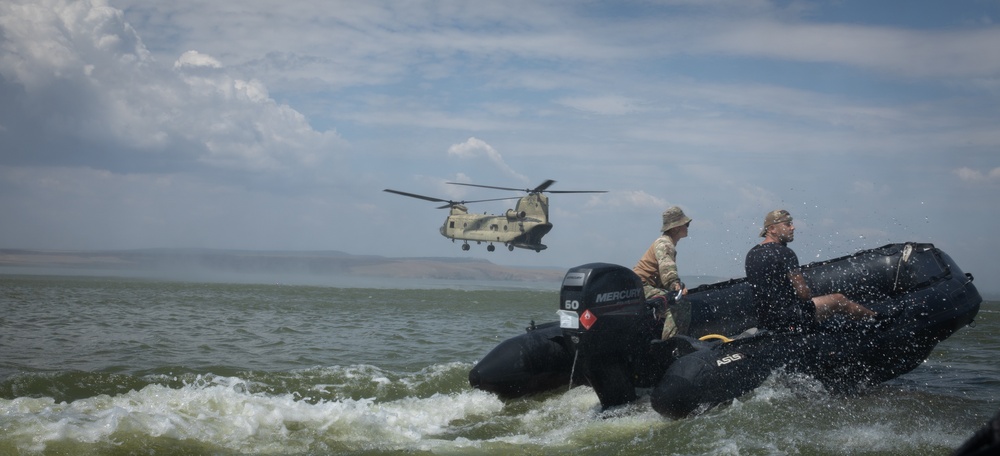 Combat Water Survival Assessment and Helocast Training 2023