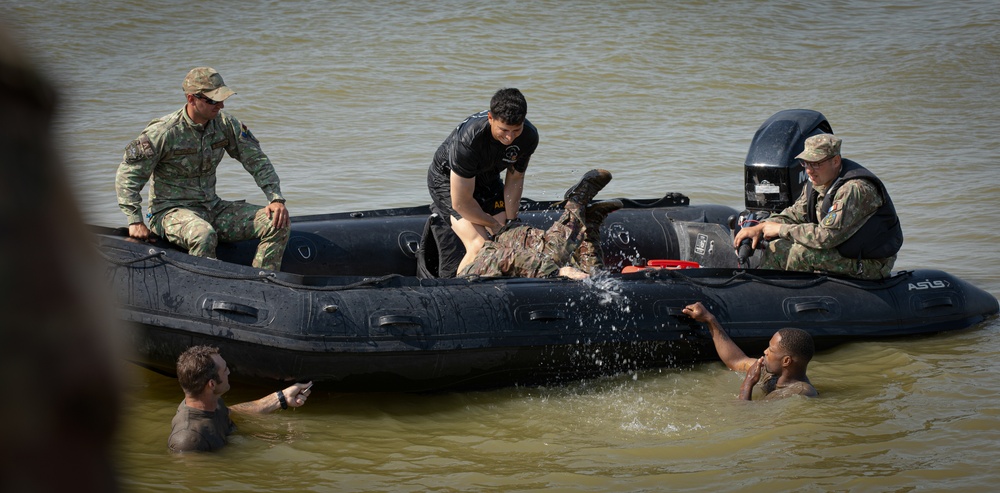 Combat Water Survival Assessment and Helocast Training 2023