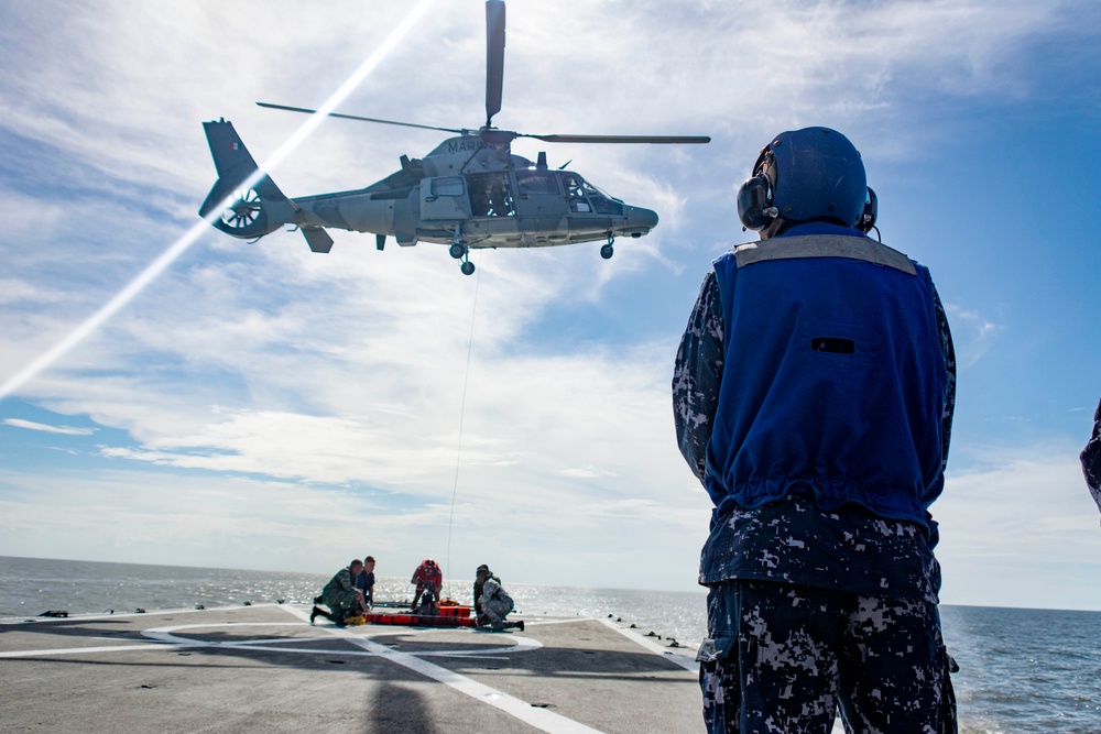 Maritime Medevac Operations at Tradewinds23