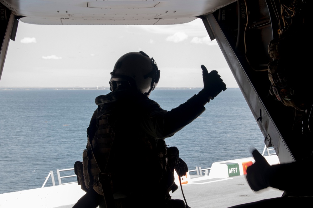 MV-22 Osprey Participate in UNITAS