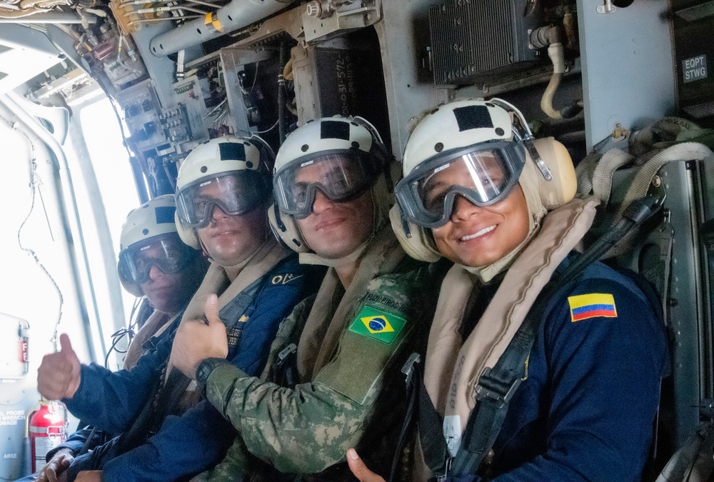 MV-22 Osprey Participate in UNITAS