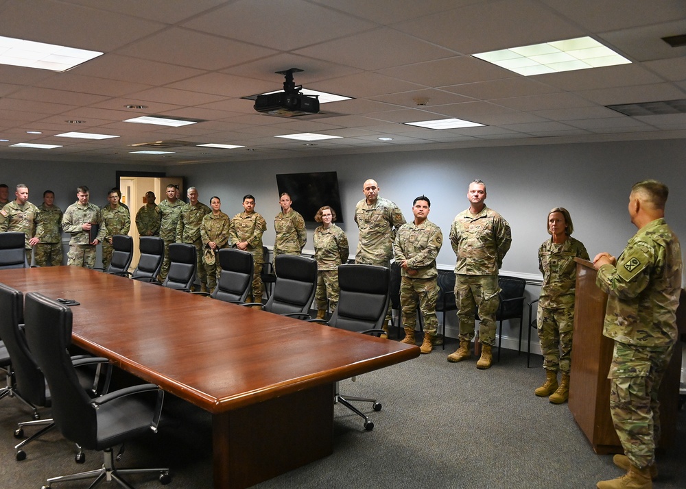 263rd Army Air and Missile Defense Command commander recognizes 316th Civil Engineer Squadron