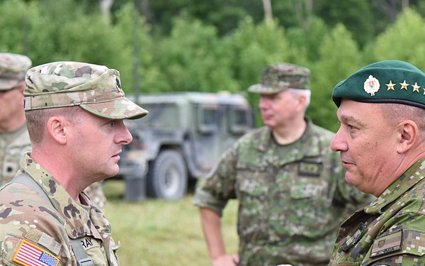 Slovakia CHOD visits Camp Atterbury