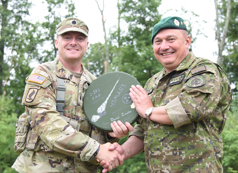 Slovakia CHOD visits Camp Atterbury