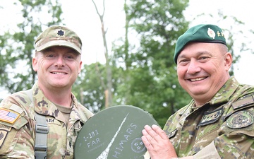 Slovakia CHOD visits Camp Atterbury