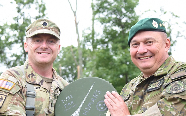 Slovakia CHOD visits Camp Atterbury