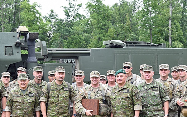 Slovakia CHOD visits Camp Atterbury