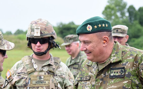 Slovakia CHOD visits Camp Atterbury