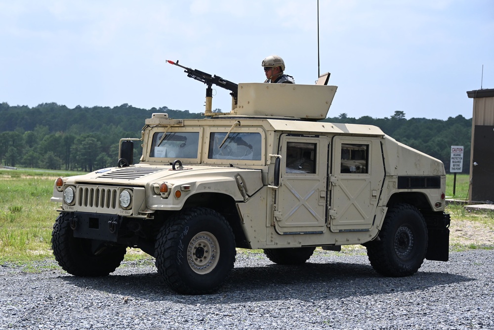 FORT DIX-RANGE 85 78th Division Conducting CREW GUNNERY TABLES. JULY 19, 2023