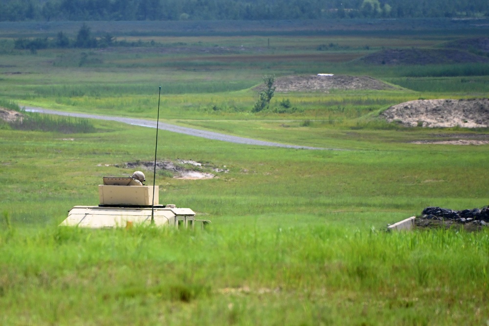 FORT DIX-RANGE 85 78th Division Conducting CREW GUNNERY TABLES. JULY 19, 2023