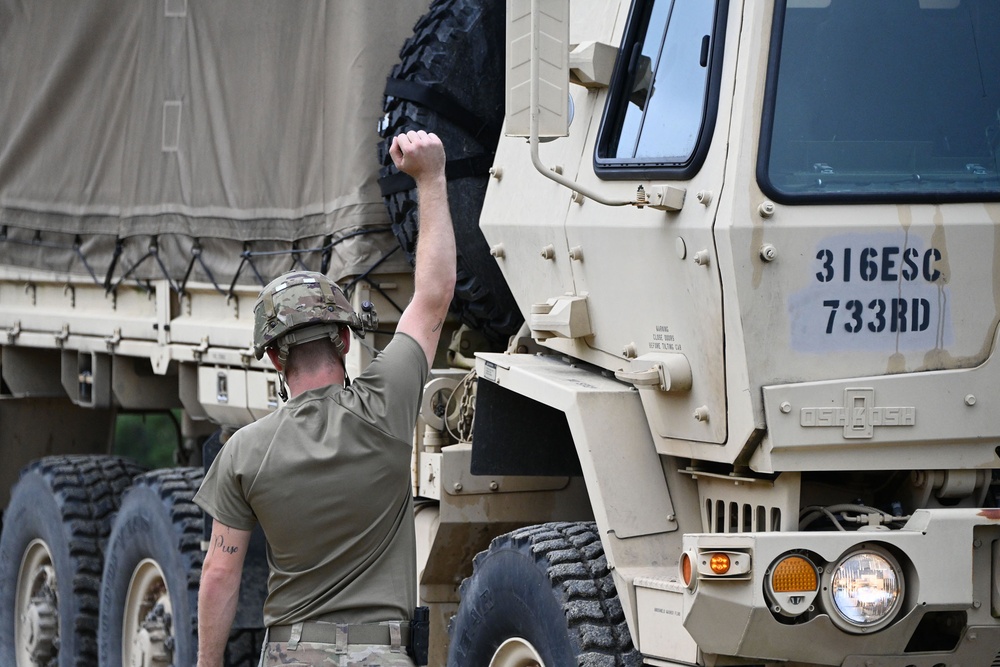 FORT DIX-DRIVER TRAINING AREA 4 78th Division Conducting Refueling operations. JULY 19, 2023