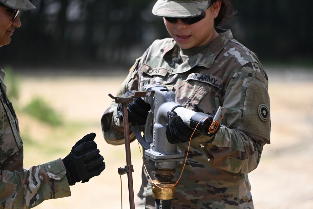 FORT DIX-DRIVER TRAINING AREA 4 78th Division Conducting Refueling operations. JULY 19, 2023