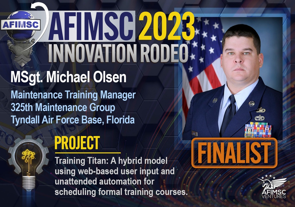 AFIMSC 2023 Innovation Rodeo Spotlight - Olsen