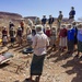 USAID ERLP’s Mukalla-based team provides training in honey production.